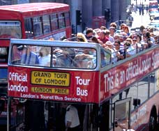 London tour bus