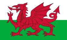 red dragon flag WALES