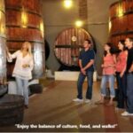 Wine vats Aragon cooking holiday