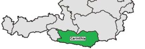 Carinthia Map Austria
