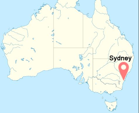 Map Sydney