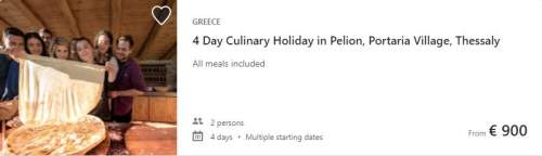 Cooking Holidays in Greece