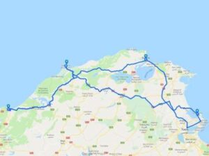 Map Bike tout Tunisea