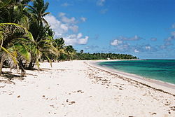 Sandy Guadeloupe beach
